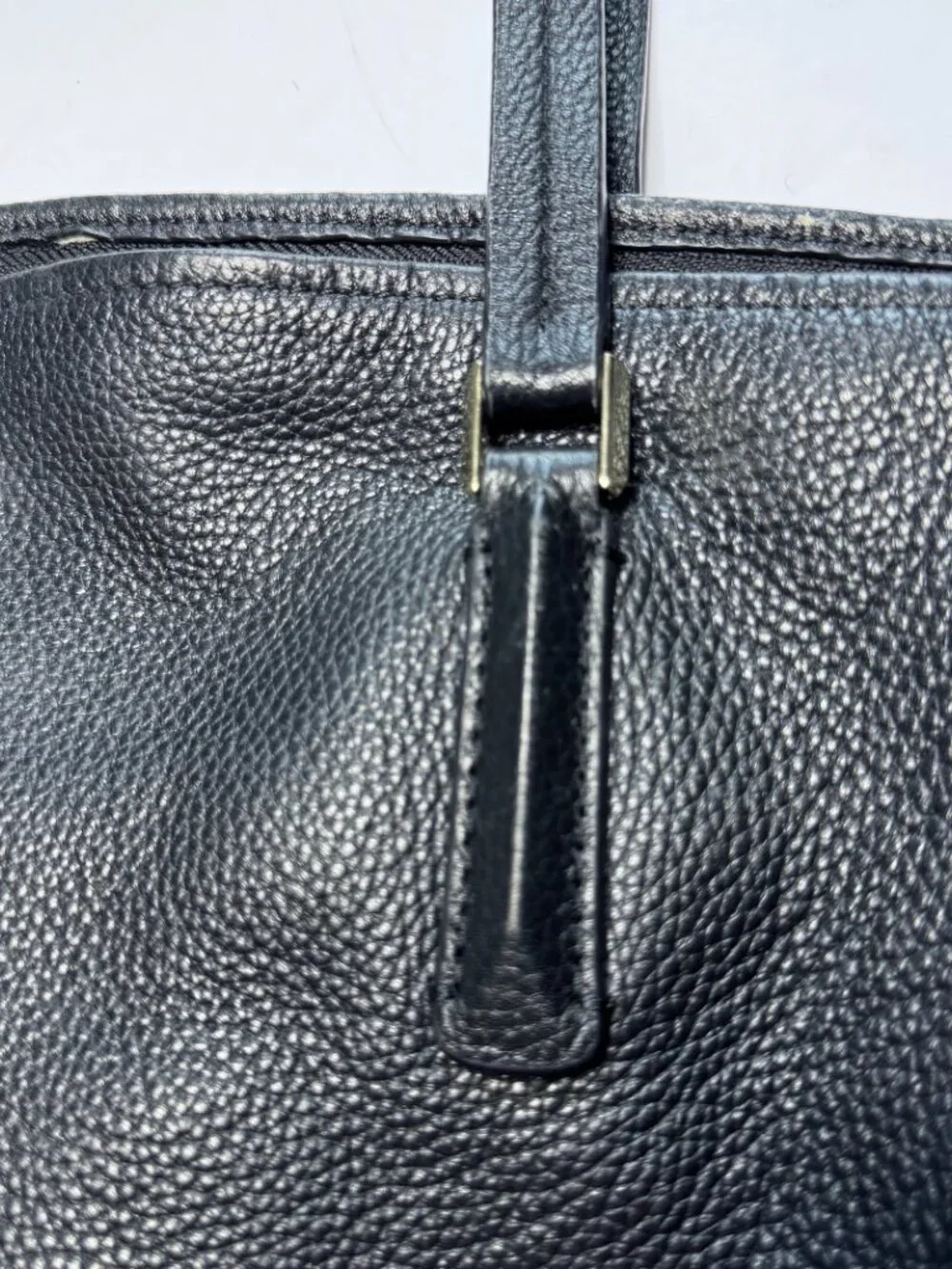 Kate Spade Purse Wallet Set Black Pebbled Leather Zip Top Tote Shoulder Bag Work